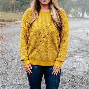 Mustard Sweater